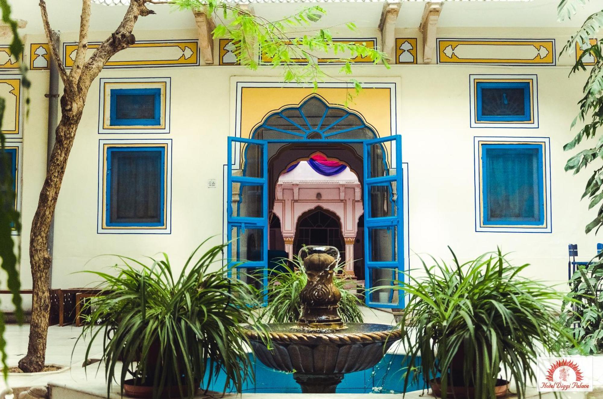Diggi Palace - A City Center Hidden Heritage Gem Jaipur Exteriör bild