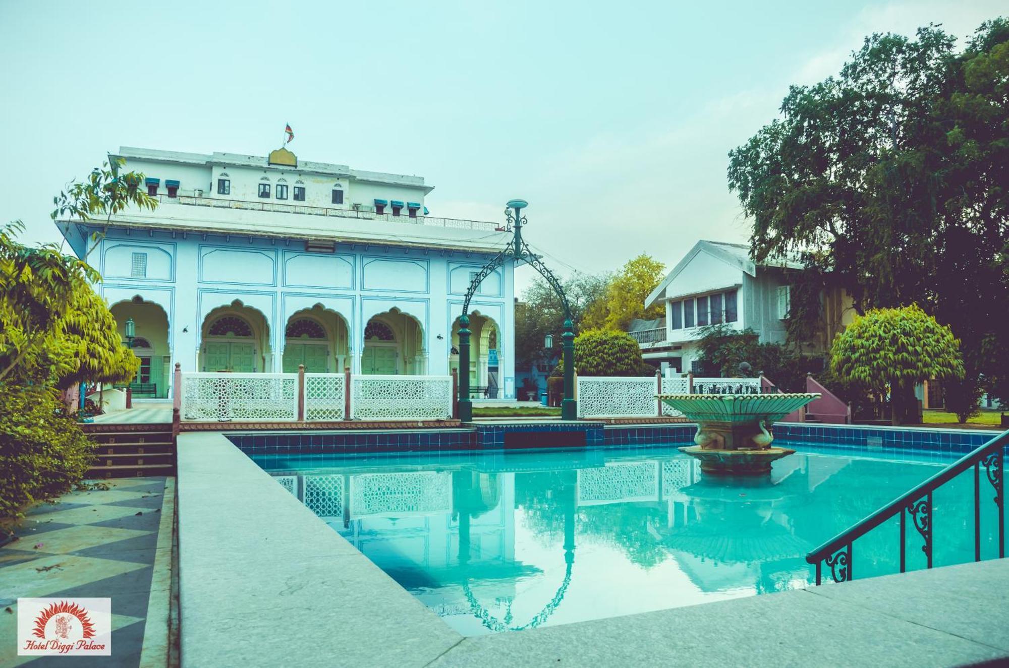 Diggi Palace - A City Center Hidden Heritage Gem Jaipur Exteriör bild