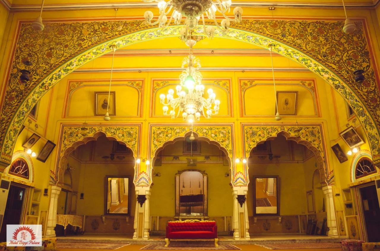 Diggi Palace - A City Center Hidden Heritage Gem Jaipur Exteriör bild