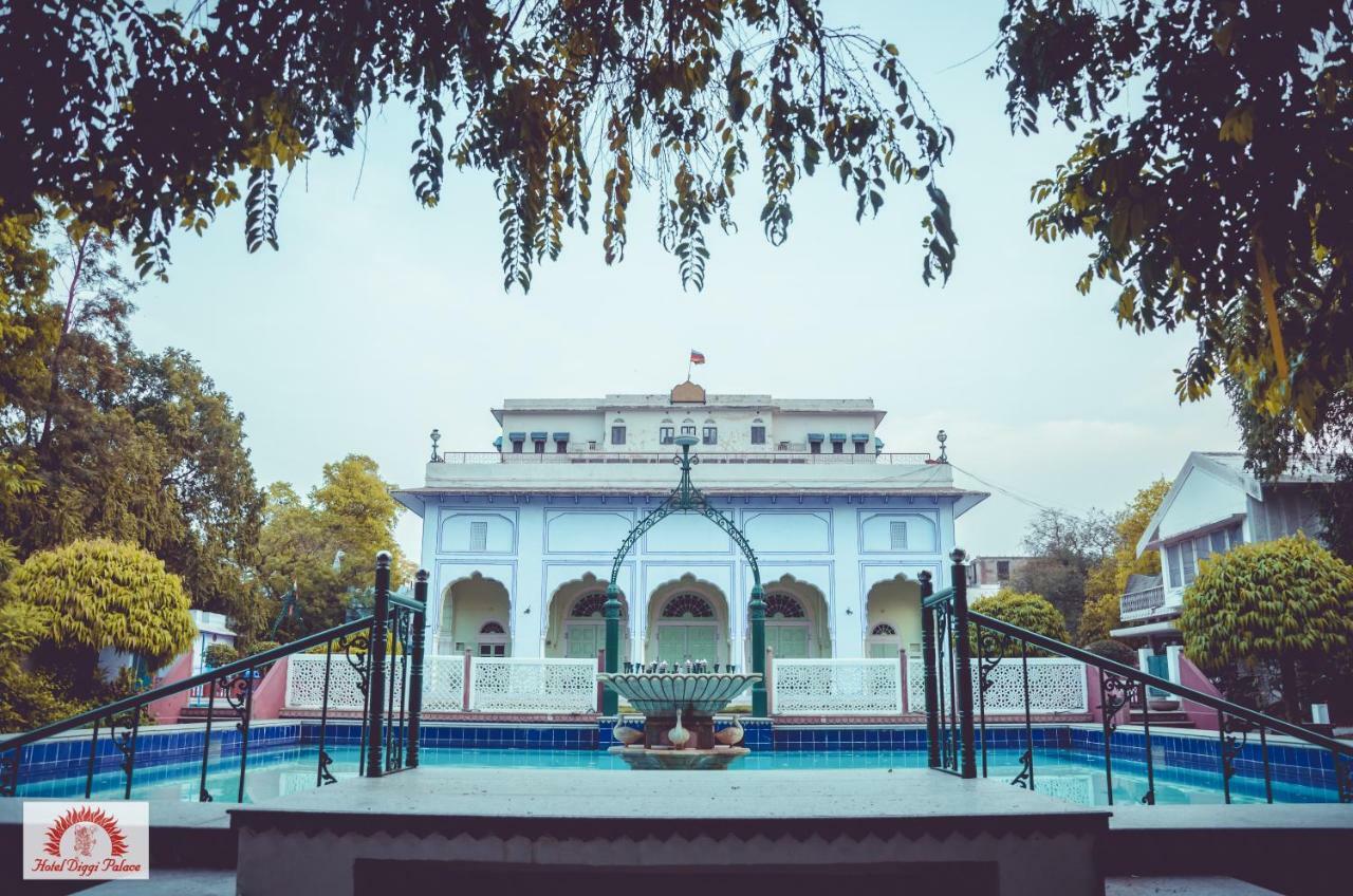 Diggi Palace - A City Center Hidden Heritage Gem Jaipur Exteriör bild