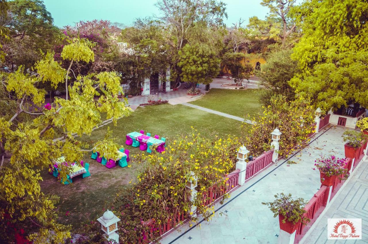 Diggi Palace - A City Center Hidden Heritage Gem Jaipur Exteriör bild