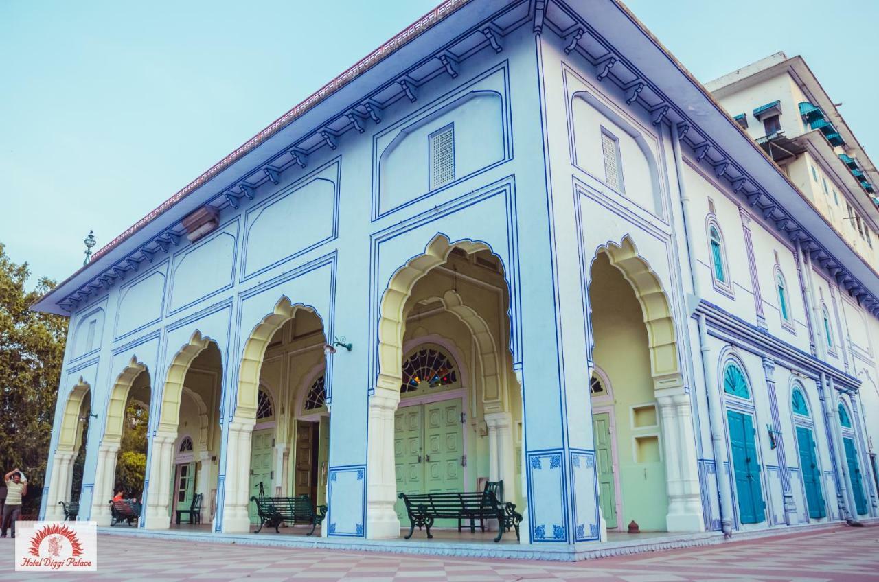 Diggi Palace - A City Center Hidden Heritage Gem Jaipur Exteriör bild