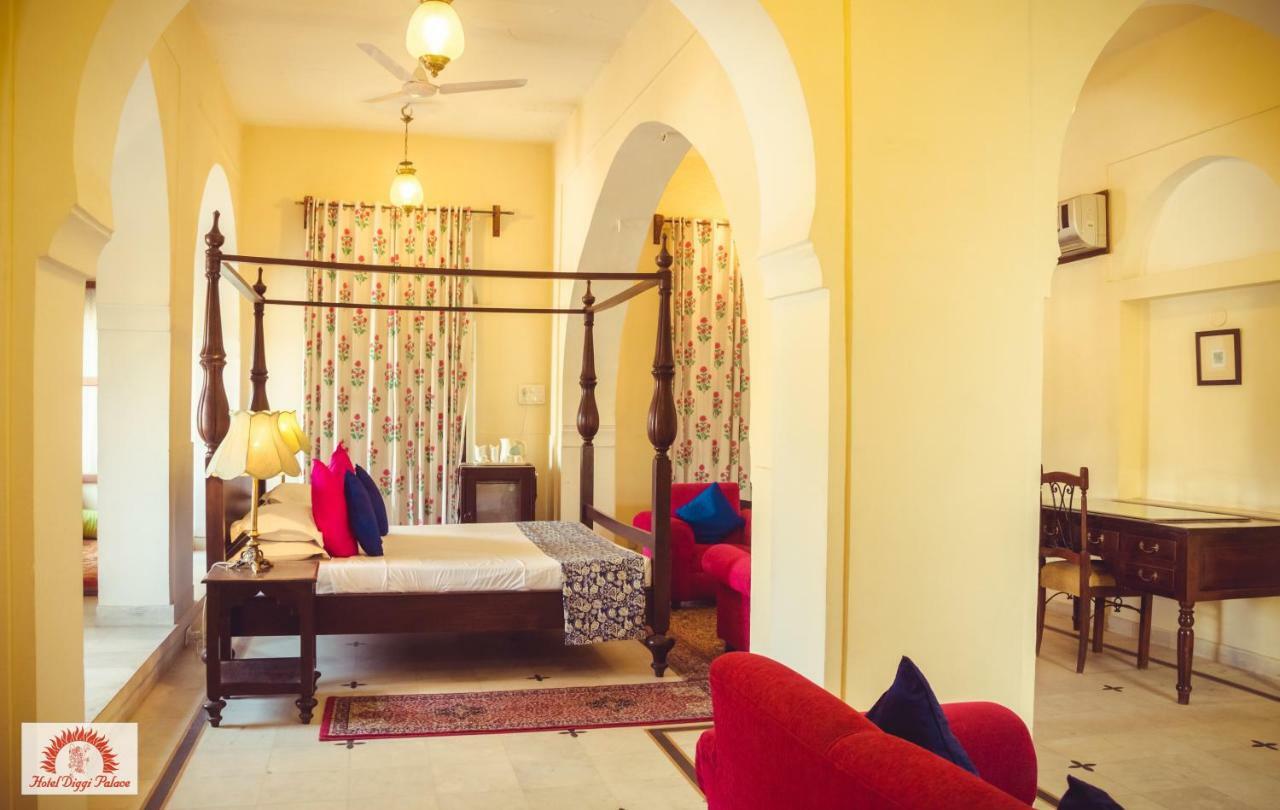 Diggi Palace - A City Center Hidden Heritage Gem Jaipur Exteriör bild