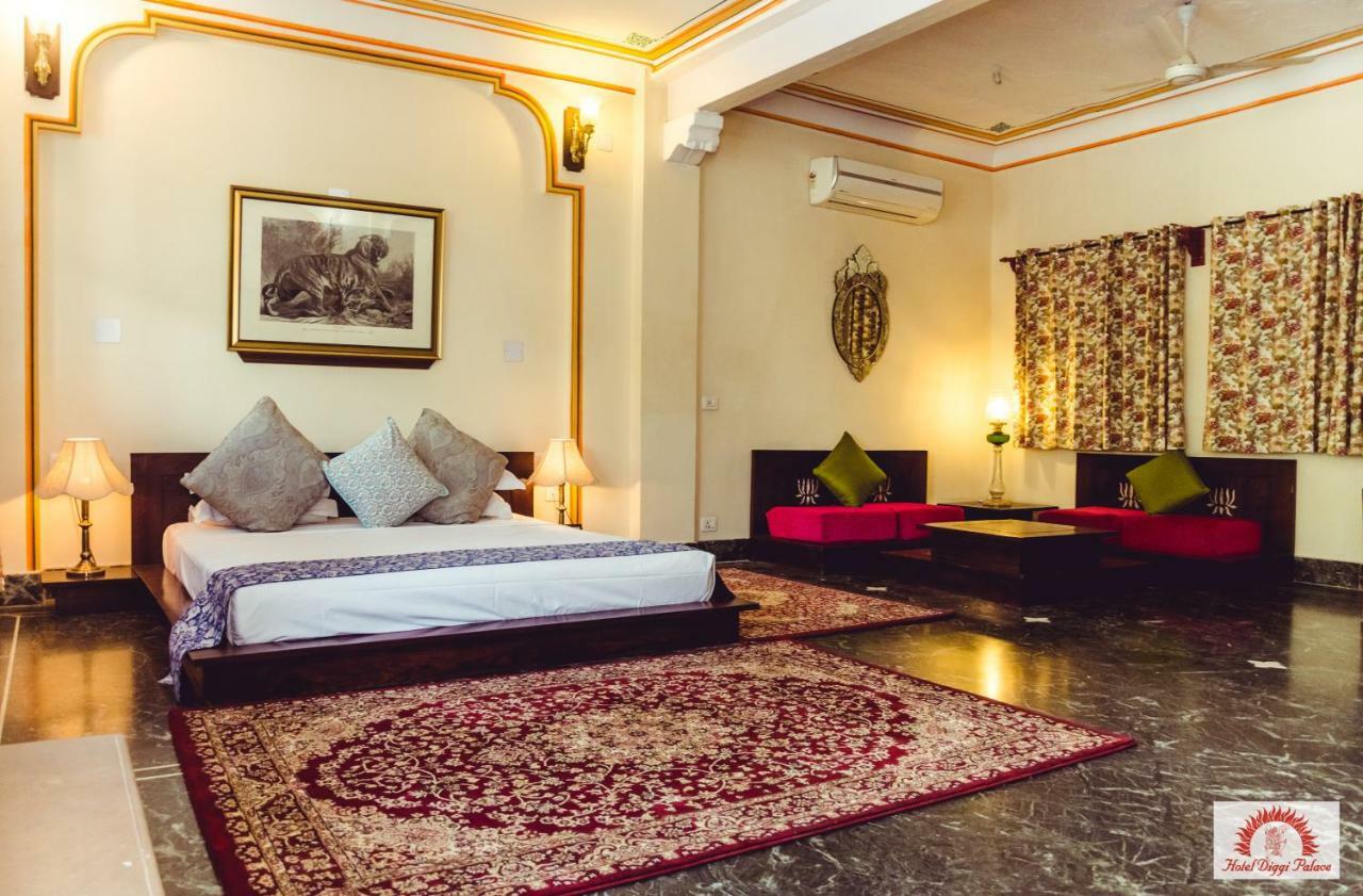 Diggi Palace - A City Center Hidden Heritage Gem Jaipur Exteriör bild