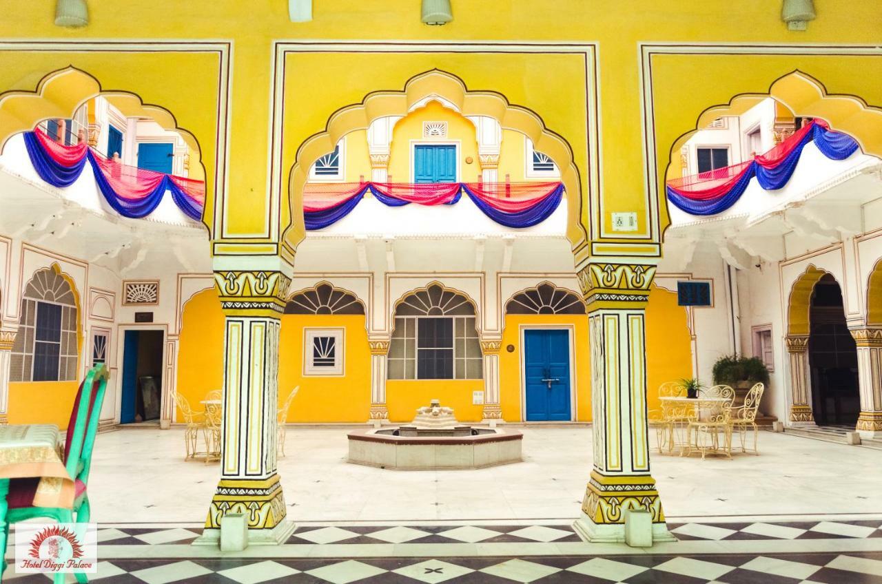 Diggi Palace - A City Center Hidden Heritage Gem Jaipur Exteriör bild